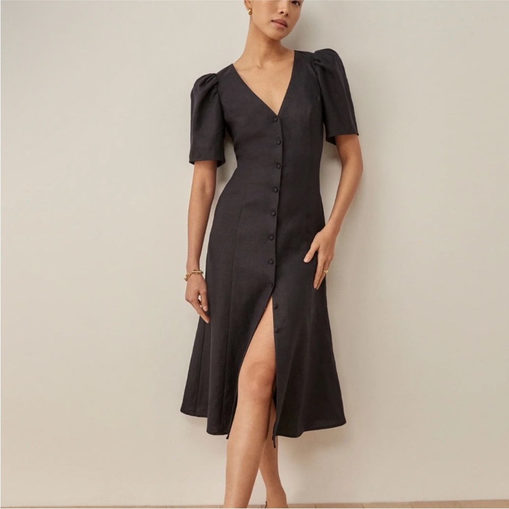 Reformation Newberry linen dress